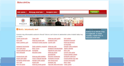 Desktop Screenshot of butor.dvit.hu